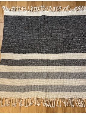 Nido Notte Italia Cotton Blend Throw Blanket Made in Italy
